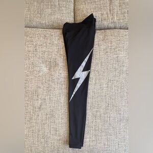 Aviator Nation Black ⚡️Bolt Hi-Rise Leggings Size Extra Small